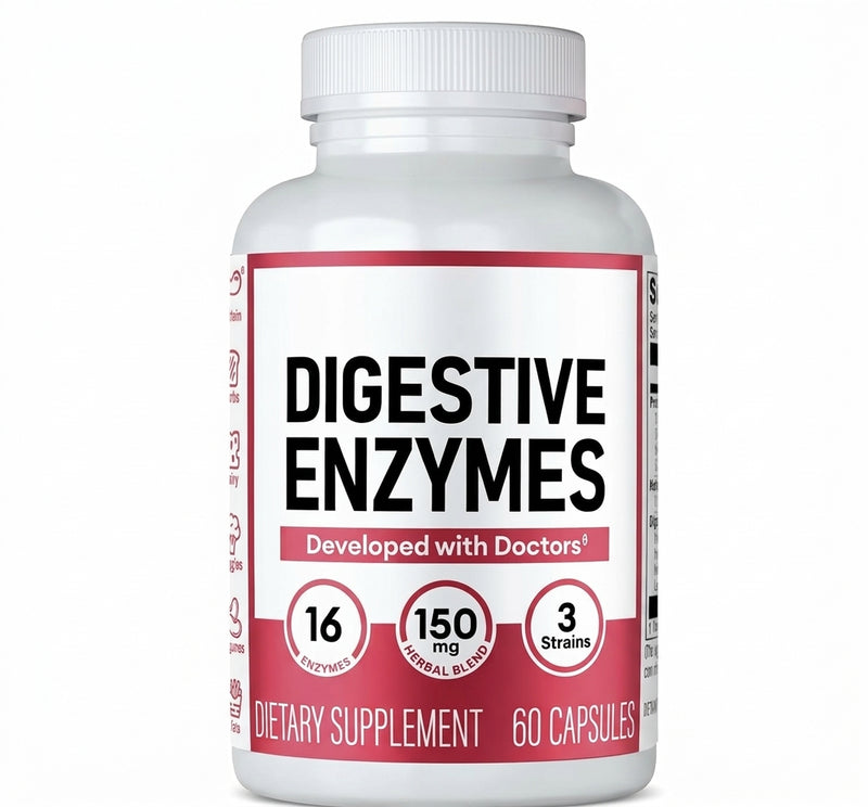 Enzimas Digestivas 60 capsulas