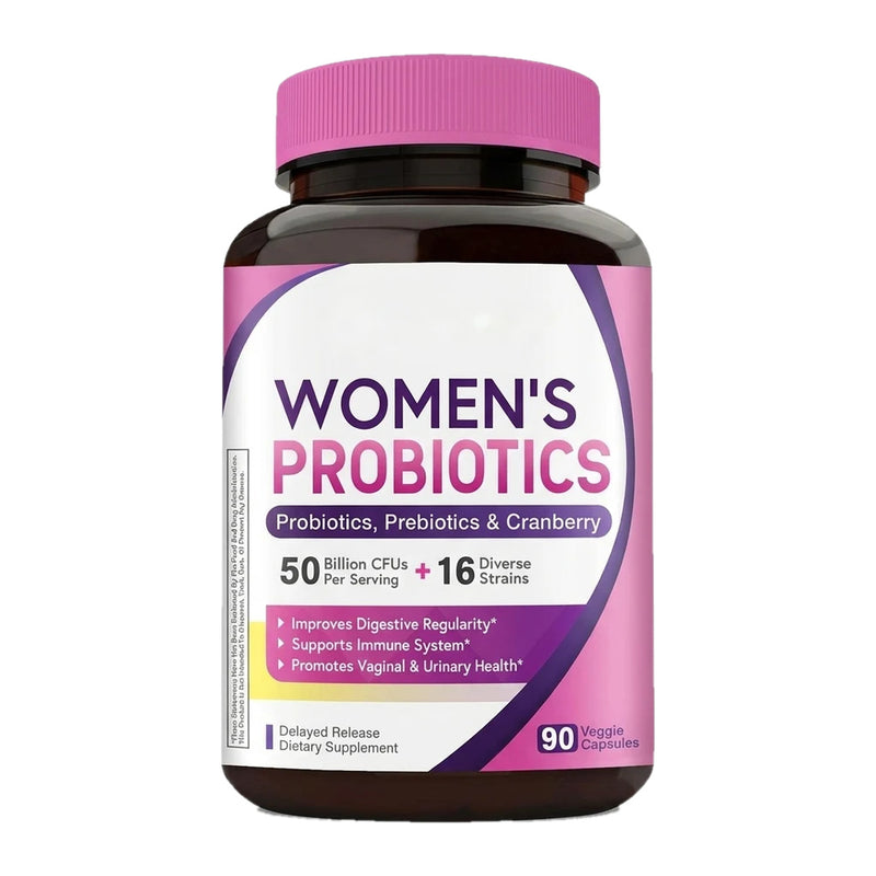 Probióticos para Mujer, 16 Cepas, 50 UFC